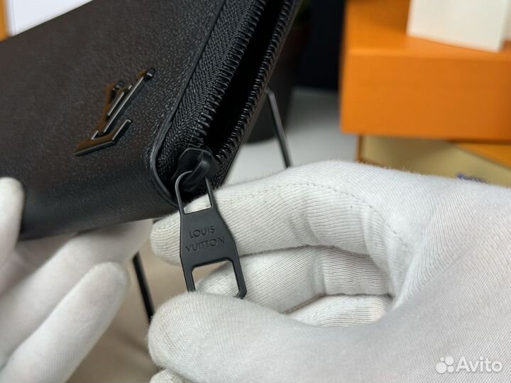 Кошелек портмоне мужской Louis Vuitton Zippy Black