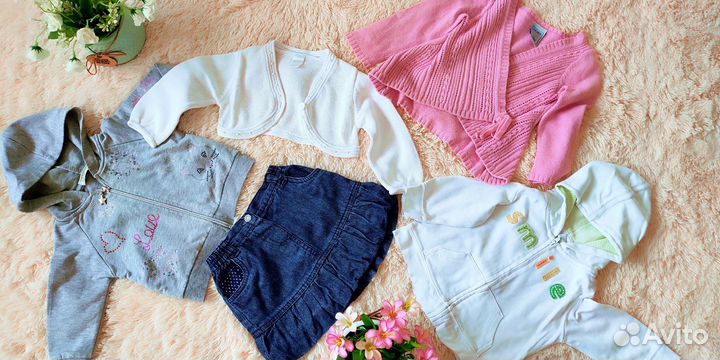 Вещи пакетом для девочки 12 месяцев