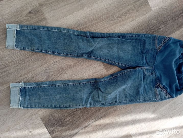 Продам джинсы для беременных размер 42 44