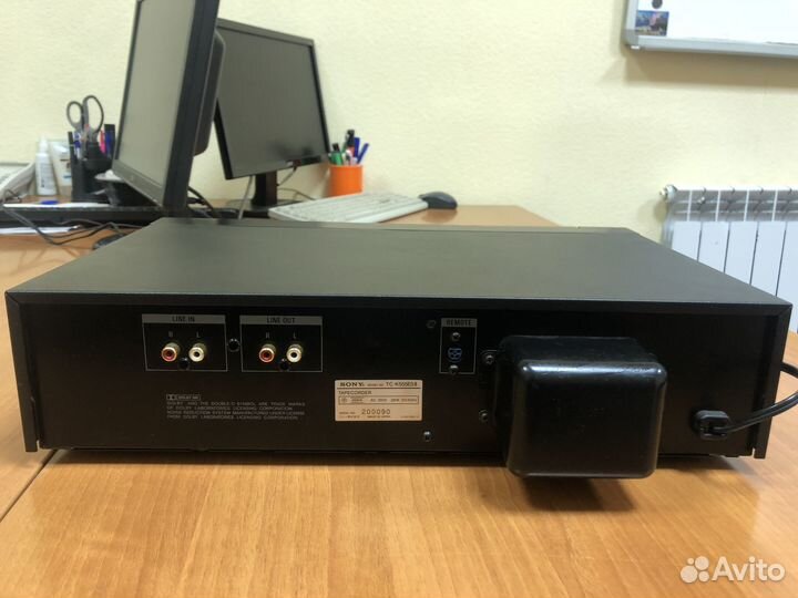 Кассетная дека sony TC-K555esii