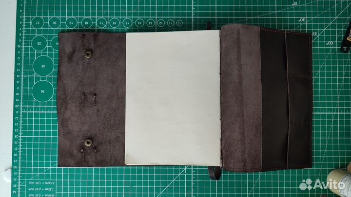 Блокнот ручной работы из натуральной кожи