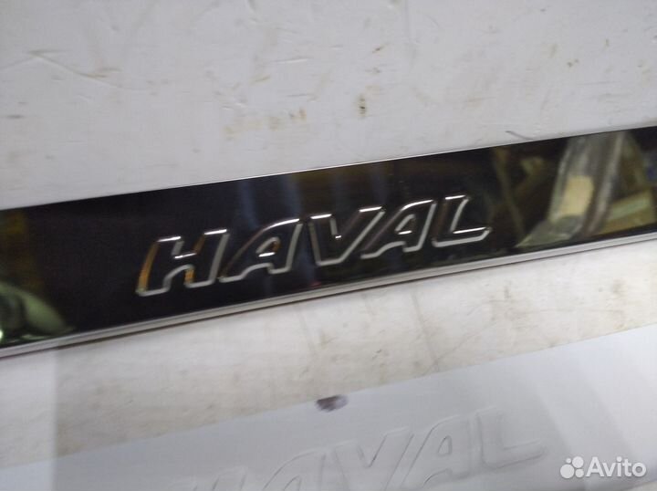 Накладки на пороги Haval F7