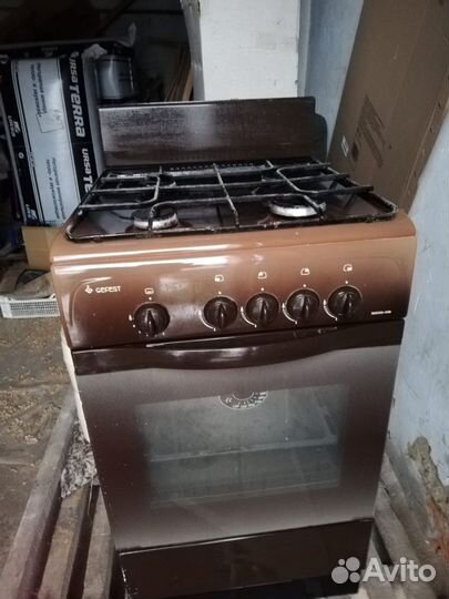 Газовая плита гефест бу размер 50см