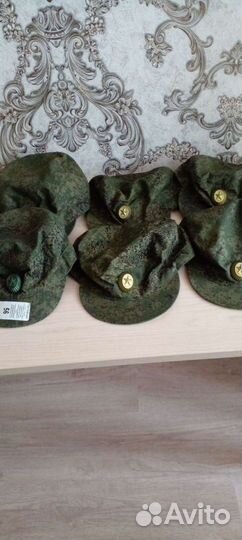 Кепка цифра военная, 60 размер