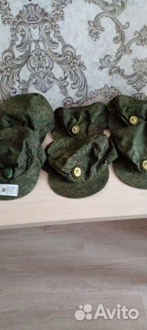 Кепка цифра военная, 60 размер