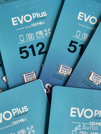 Карта памяти 512Gb Micro SD Samsung с доставкой