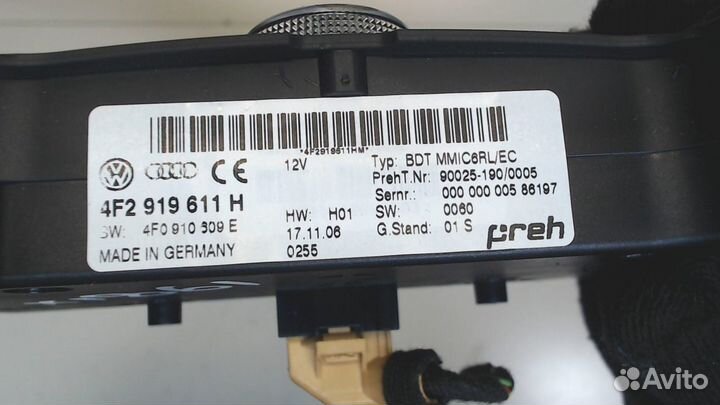Джойстик мультимедиа Audi A6 (C6), 2007