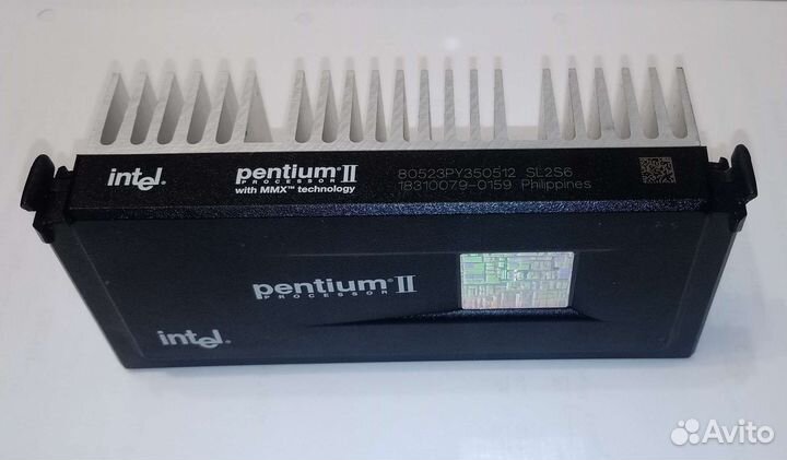 Процессор Intel Pentium II/MMX 350 MHz Slot1
