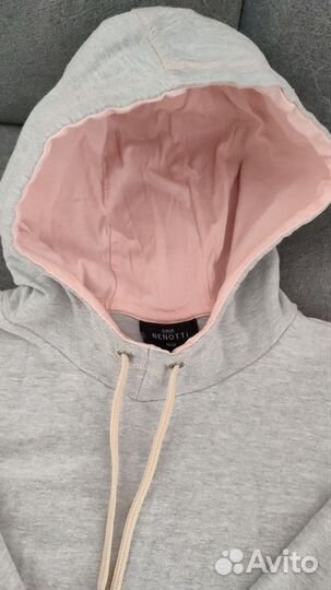 Худи толстовка светло -серая, состояние отличное