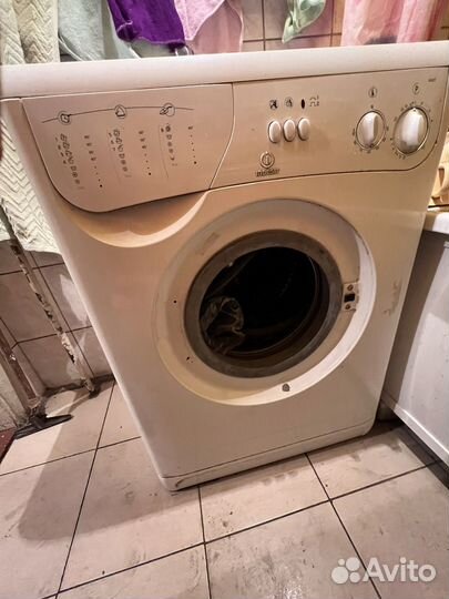 Стиральная машина бу indesit на запчасти