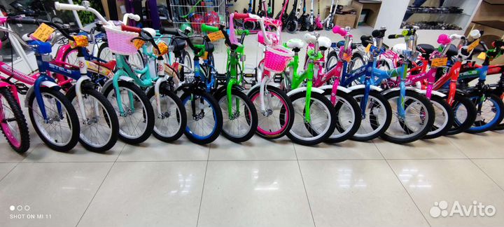 Велосипеды детские новые+гарантия