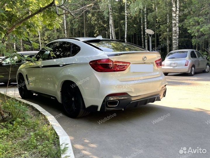 Элероны BMW X6 F16 M-Performance глянец