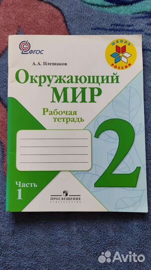 Рабочая тетрадь окружающий мир 2 класс
