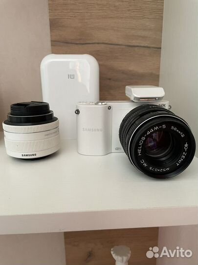 Фотоаппарат Samsung nx1000 + объектив Zenit Helios