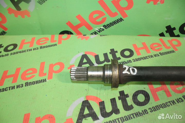 Привод toyota noah AZR60G 1AZ-FSE передний правый