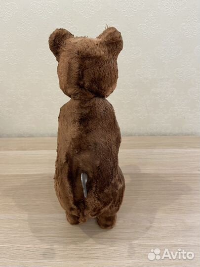 Медведь с бочонком меда заводной СССР