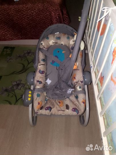 Шезлонг детский