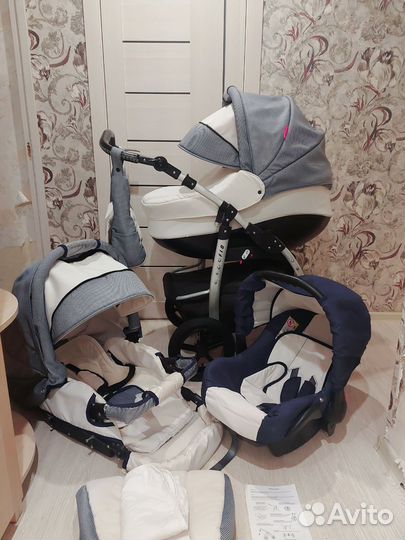 Коляска 3 в 1 Retrus