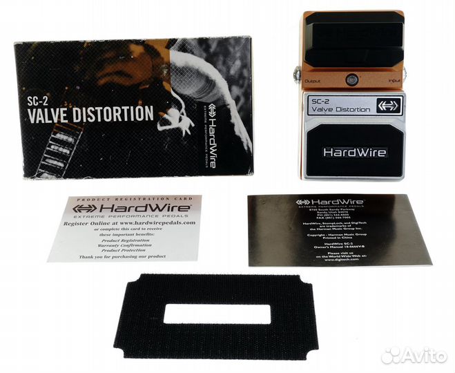 Педаль Digitech Hardwire SC-2 Valve Distortion