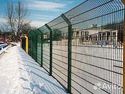 2Д забор для промышленных объектов