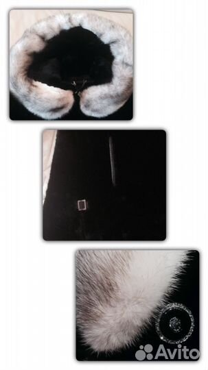 Шуба мутон-норка