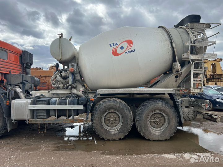 Автобетоносмеситель КАМАЗ 58146C (ABS-7), 2021