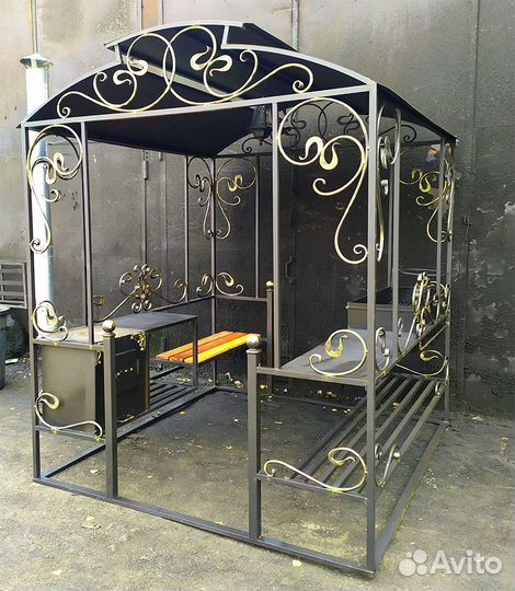 Мангал кованый для дачи