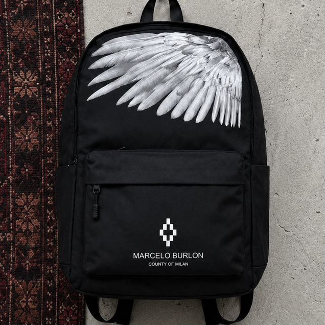 Marcelo burlon type рюкзак y2k