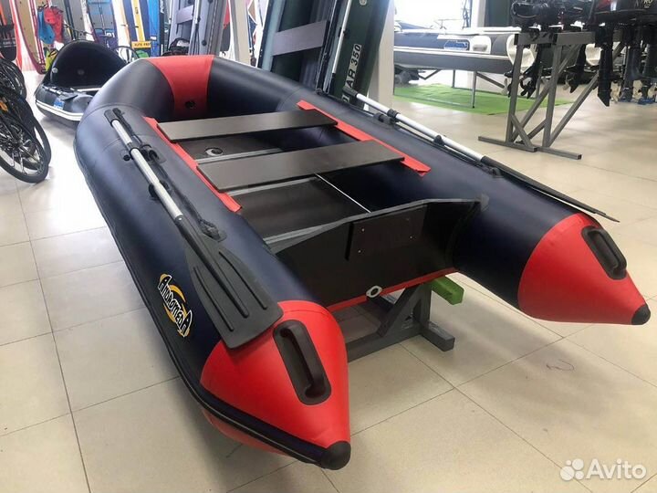 Лодка пвх Andromeda 305 красно-синяя