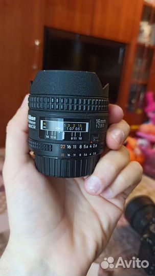 Nikon Nikkor AF 16 f/2.8 D Fisheye