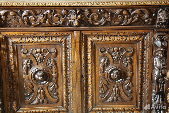 Антикварный Французский буфет