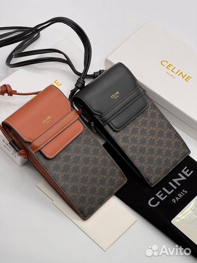 Сумка под телефон Celine Triomphe 2 цвета