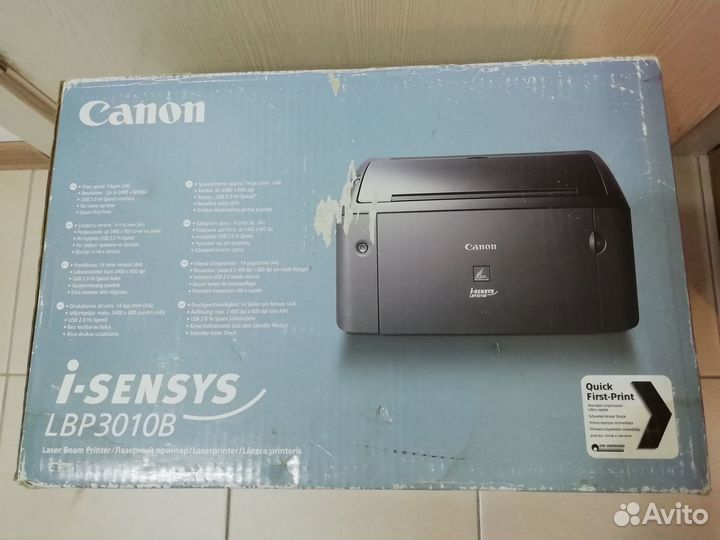 Принтер лазерный Canon i-sensys LBP3010В