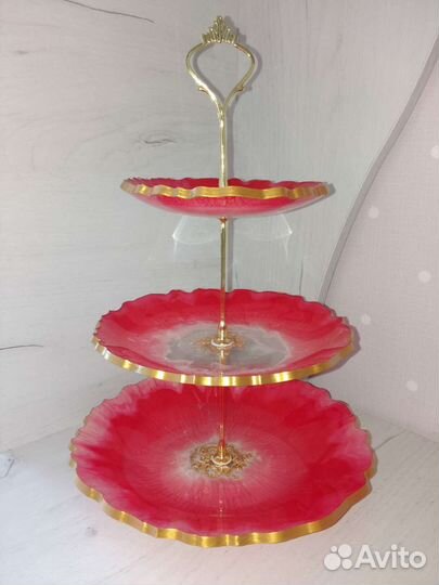 Фруктовница из эпоксидной смолы