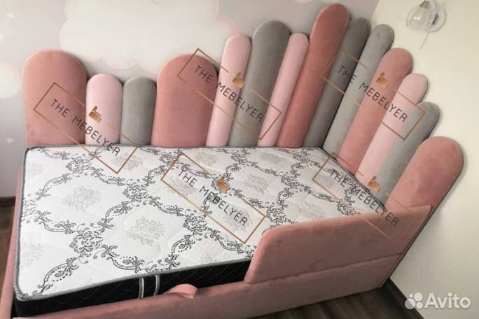 Детская кровать с мягкими бортиками