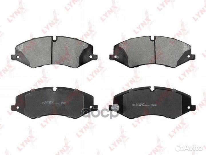 Колодки тормозные дисковые перед BD5018 LYN