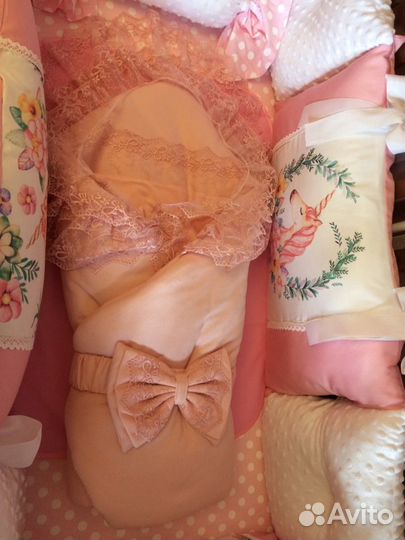 Конверт на выписку для девочки