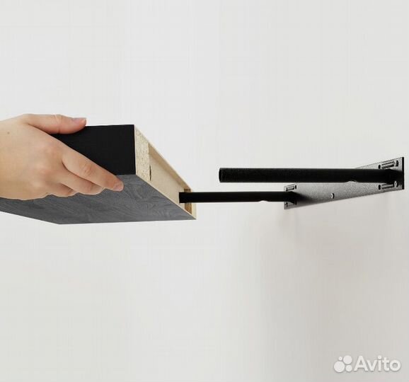 Полка настенная IKEA лакк