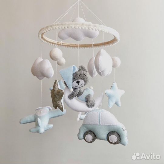 Детские мобили ручной работы