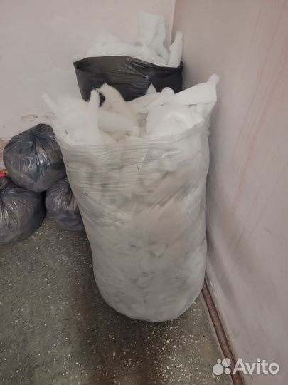 Обрезки синтепона