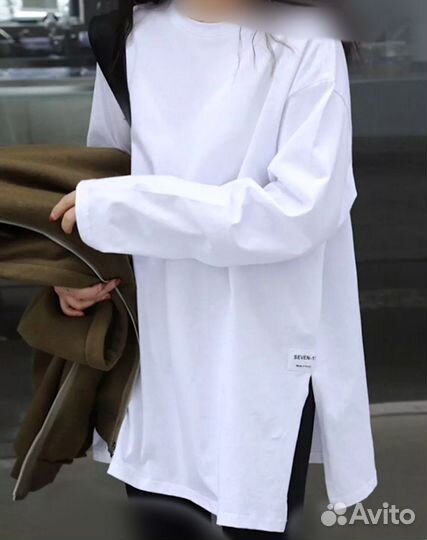 Лонгслив хлопок