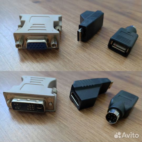 Переходники, удлинители, разветвители, память