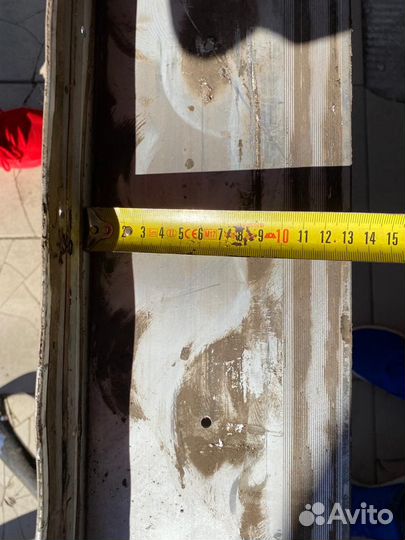 Уголок алюминиевый 130 х 50 мм, длина 143 см