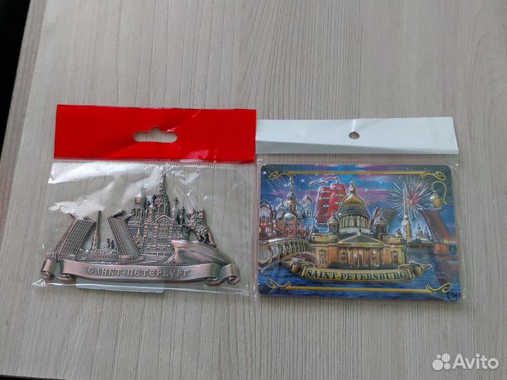 Магниты сувенирные Санкт-Петербург