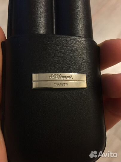 Чехол кожаный для сигар S.T. Dupont Line D винтаж