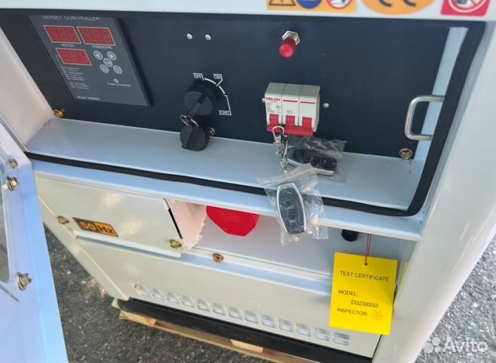 Генератор дизельный 15 кВт g-power трехфазныйDG180