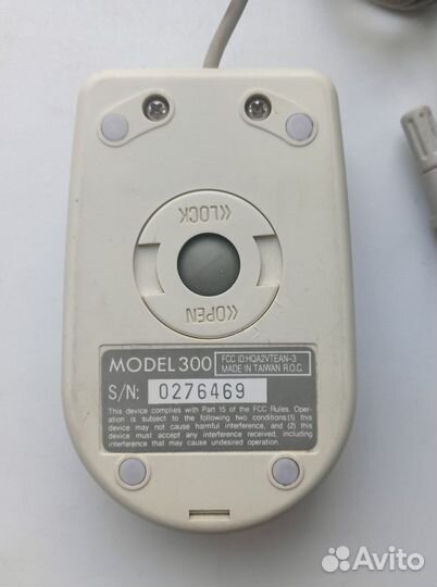 Ретро мышь technotex USA 300. COM Port