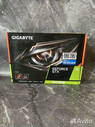 Gigabyte GeForce GTX 1660 Super Gaming + Гарантия