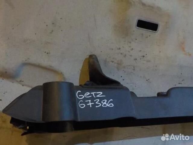 Накладка центральной консоли hyundai getz