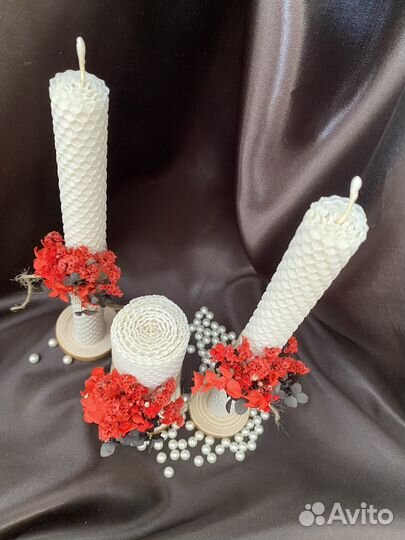 Свадебные свечи семейный очаг